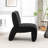 Mathias Upholstered Faux Fur Accent Chair-679688450