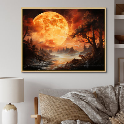 " Planet Venus Glowing Amber II "