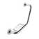 Tacate Angled Reversible Grab Bar with Soap Holder