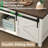 Jaquavion Coffee Table, Farmhouse Lift Top Coffee Table with Hidden Storage and Sliding Barn Door for Living Room-1688375314