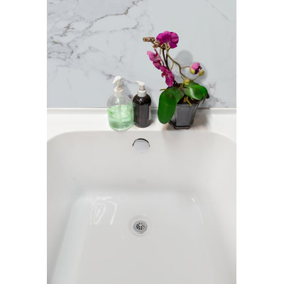 Garniture de drain de baignoire à filetage universel avec trop-plein et douille d'adaptateur