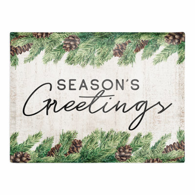 Napperon de 14,5 po farthin Seasons Greetings