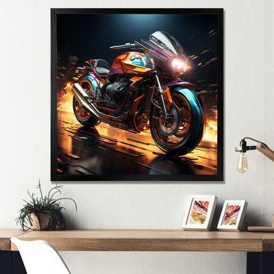 Velocity Speed Bike Fury II sur toile