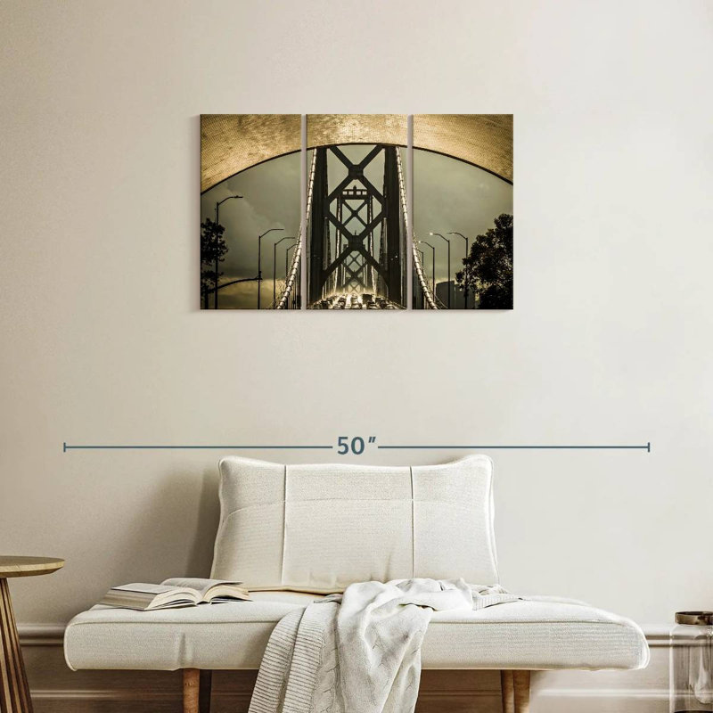Lilie Bridge Traffic, 20" H x 33" W