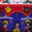 Ensemble de 8 pièces de la famille du saint-siège avec l’ensemble de pérou retablo en bois magi