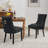 Berenis Tufted Linen Upholstered Elegant Dinning Chair-551275074-551275073