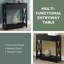 Lecenta 31.5'' 1 Drawer Console Table with Shelf-1720478280