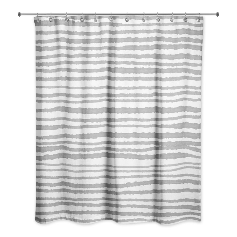 Rideau de douche Perine, Gris