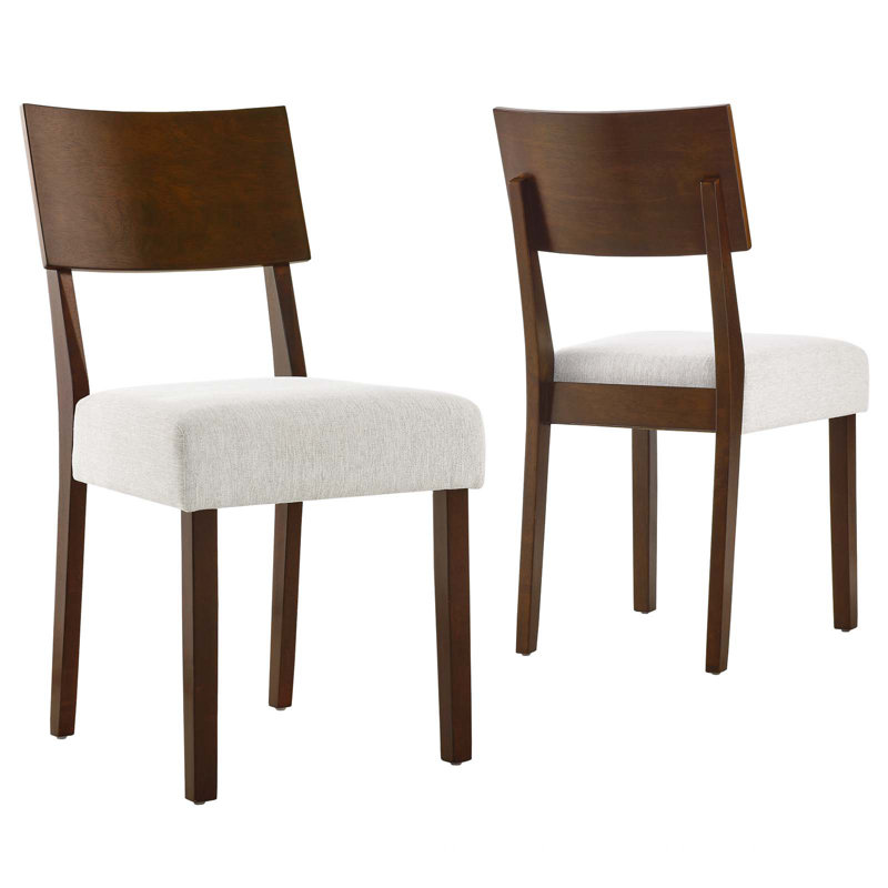 Chaise d'appoint Modway Pax, Noyer