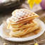 Global Gizmos 18cm Round Waffle Maker