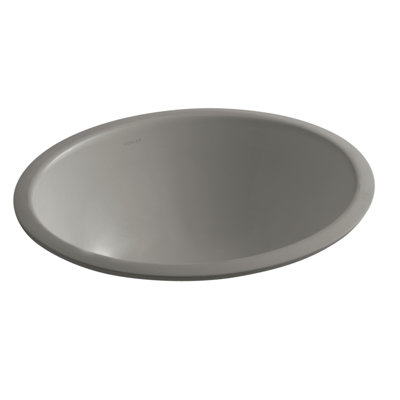 Caxton Ceramic Oval Undermount Bathroom Sink
