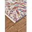 Tapis bleu/rouge handwoven Mayfair-1977153291
