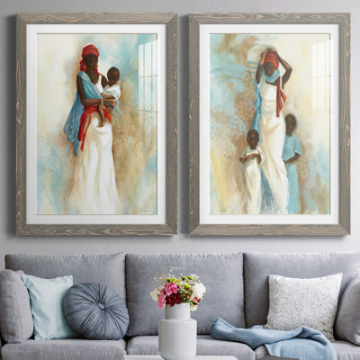 «Power of Love I», ensemble de 2 reproductions d'art