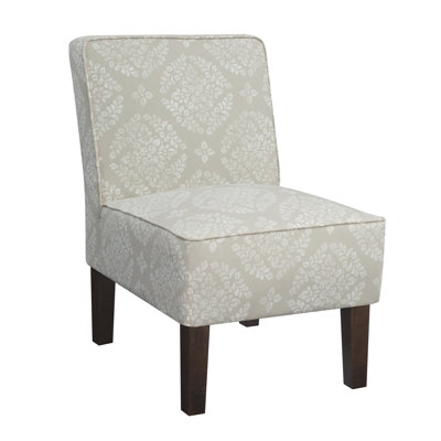 Chaise d'appoint Alexandra en gris clair