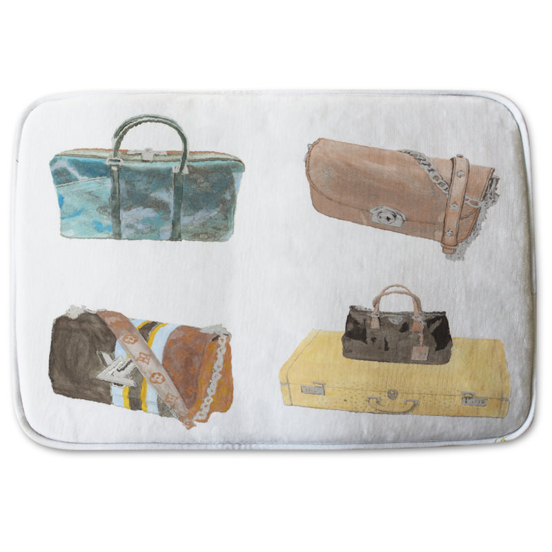 Neddo Polyester Shower Curtain Set