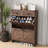 16 Pair Flip Down Shoe Storage-2007700313