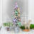 4' Lighted Pine Christmas Tree
