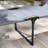 Outdoor Lounge Chair, 4 Position Adjustable Backrest, Folding, Cushioned W/ Sun Shade Roof & Pillow, Gray-431131415
