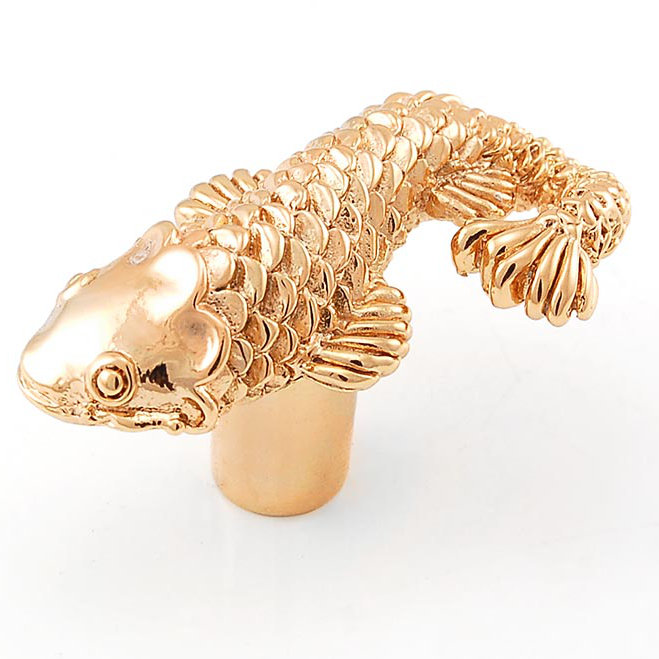 Pollino Novelty Knob, Polished Gold