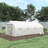 Outsunny Walk-In Tunnel Greenhouse With Zippered Mesh Door & 8 Mesh Windows, Gardening Plant Hot House With Galvanized Steel Hoops