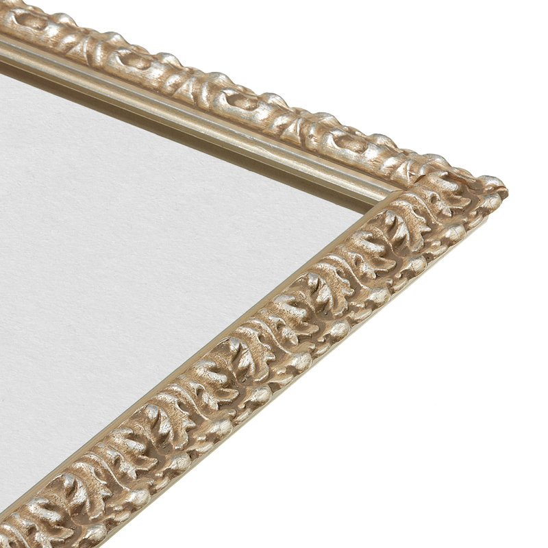 Frametolia Golden Age Vintage Wall Frame - 1-1/2" Width - No Mat, 18" x 24", Silver