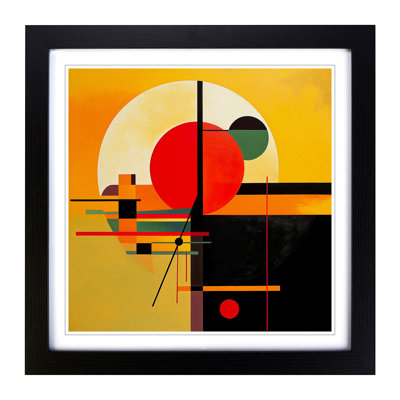 Sunrise Suprematism No.2 - Framed Print