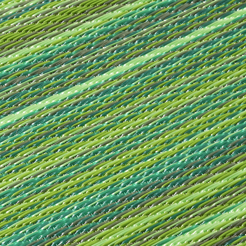 Coussin de patio intérieur en polyester recyclé résistant aux taches et lavable à la machine, H 16,5 po x l 16,5 po