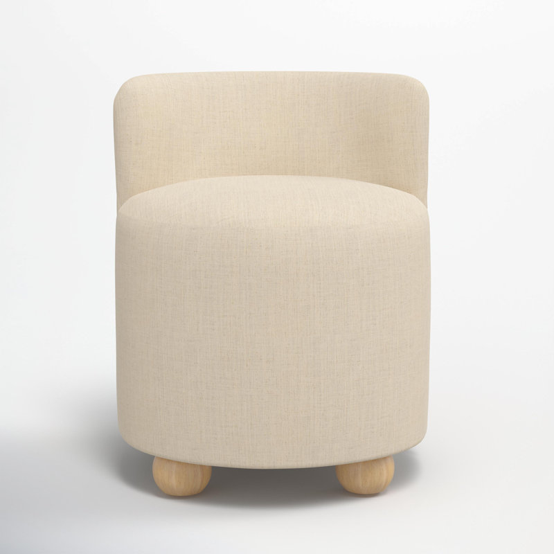 Andi Vanity Chair, Classic Linen Linen