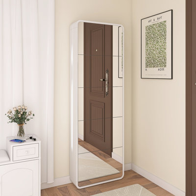 Shoe Cabinet With Full Length Mirror And For Entrance And Bedroom