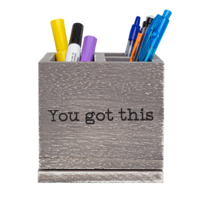 Organisateur de bureau et porte-stylo Ariela