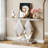 47.24" Mirrored Console Table With Acrylic Diamonds, Silver Sofa Table For Entryway