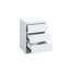 Marqita 3 Drawer Bedside Table-184298856