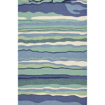 Tapis bleu Stough