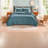 Elegant Teal King Bedding Sets, Soft Microfiber, Farmhouse Style