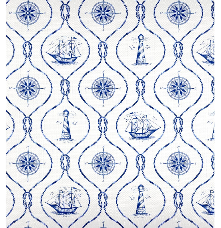 Printed Pillows Linen Geometric Accent Pillow, Blue, Square 26", Down Blend