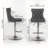 Jillayne Upholstered Golden Swivel Velvet Barstools Adjustable Seat Height-109147885-95446610