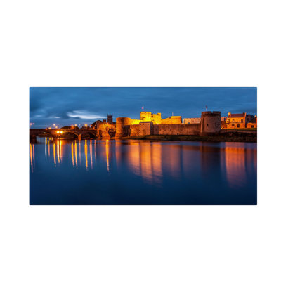 «Limerick Ireland», reproduction de photo sur toile tendue
