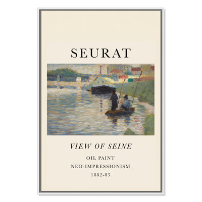 Old Masters Collection "View of Seine" Print