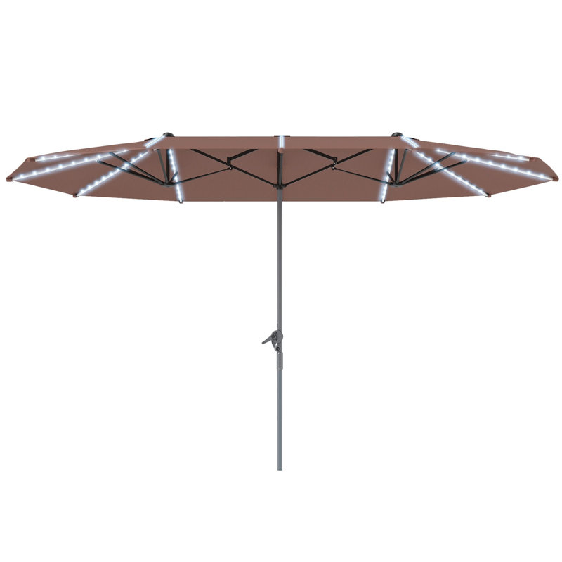 177.6'' Market Umbrella, Rouge