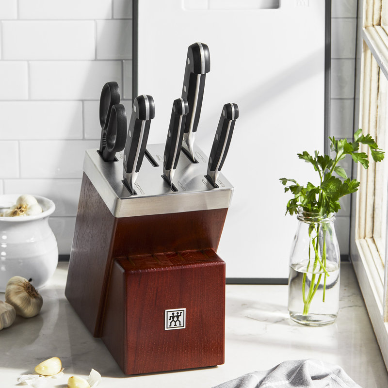 Zwilling Pro 7-piece Self-Sharpening Knife Block Set