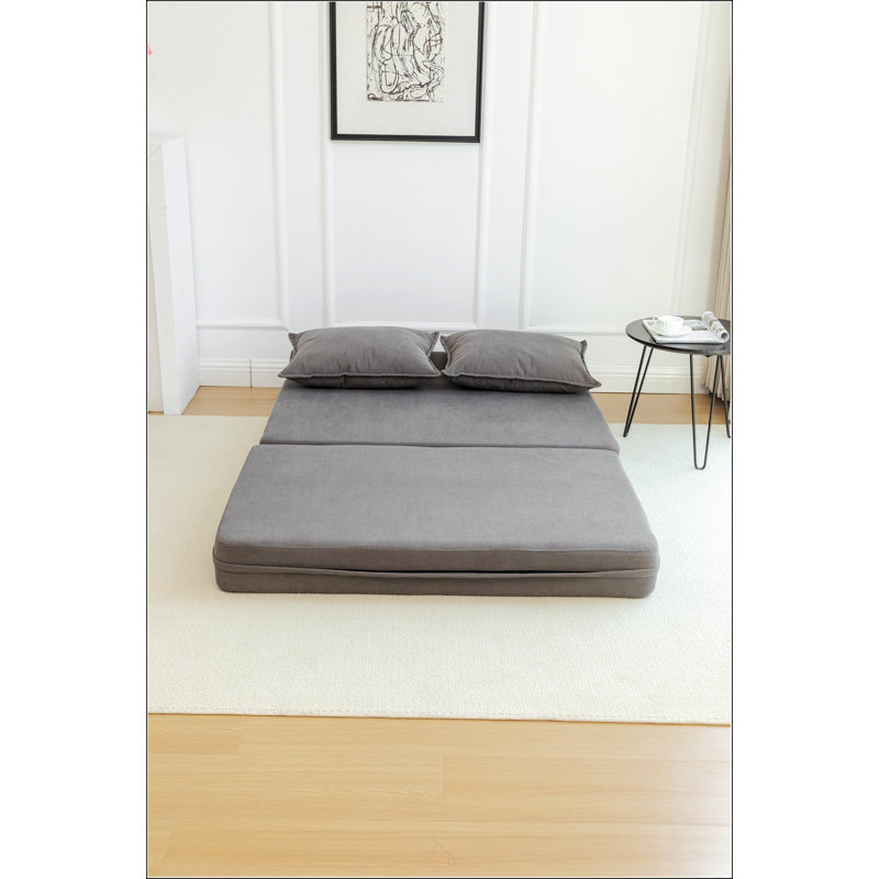 Foldable Sofa Bed, Grey
