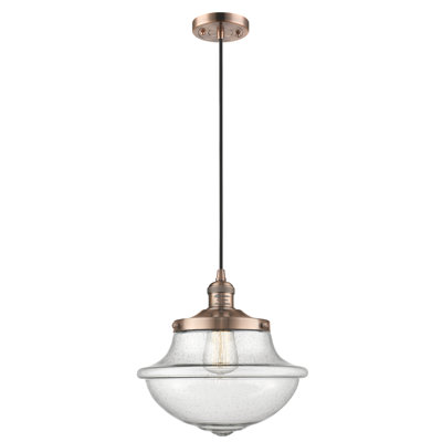 Luminaire suspendu simple à 1 lumière Baptiste