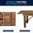 Dejon Rectangular Rustic Solid Pine Folding Dining Table by Flash Furniture-87784580-87785208