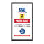 Cadre photo 14 po x 22 po avec porte-affiche à profil en aluminium à chargement frontal de 0,59 po, support pour documents, photo et porte-certificat-106241992-106241995