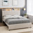 Bed Frame, Storage Headboard and Charging Station-1003544622-1003544617