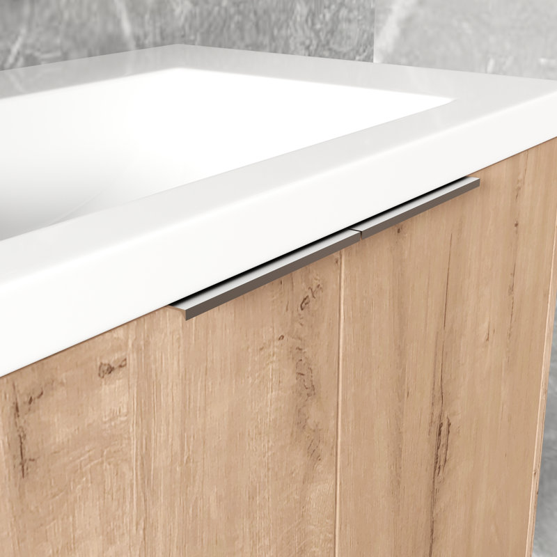 Armoire de salle de bain 72 po avec lavabo et boîte de rangement latérale, 72"