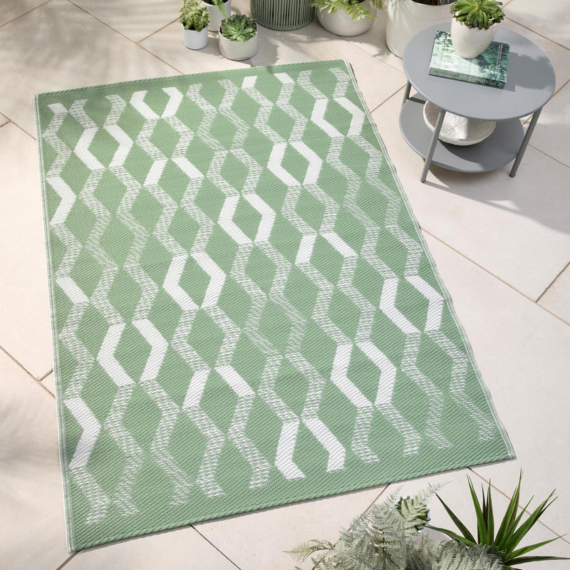 Rico Outdoor 100% Polypropylene Picnic Blanket, Green