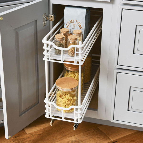 Super Thin Slide-Out Pantry That Uses Just 6 Inches of Space