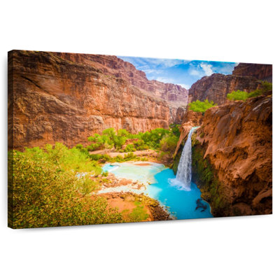 Alvord surplombant la cascade de Havasu