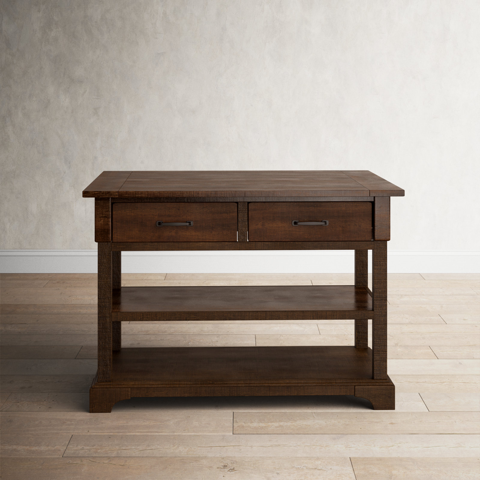 Solid Wood Kitchen Island